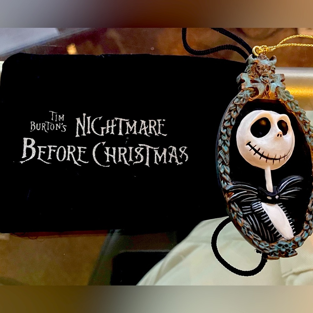 NWT DISNEY Nightmare Before Christmas/ Jack Skellington Christmas Ornament